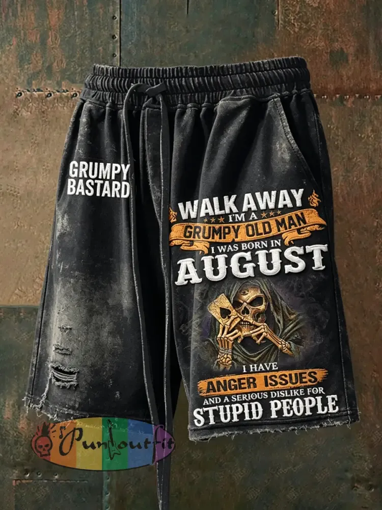 Men’s Grumy Old Man Drawstring Shorts