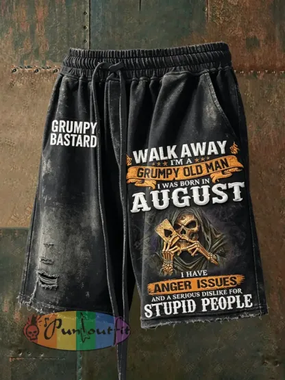 Men’s Grumy Old Man Drawstring Shorts