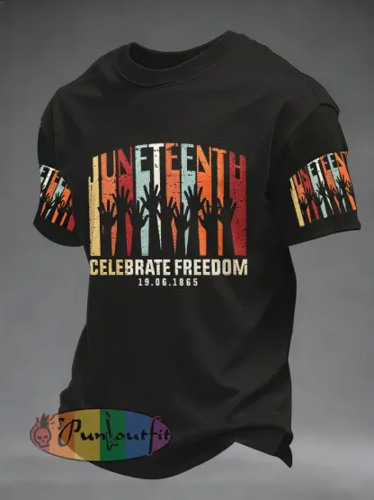 Men’s Juneteenth Print Tee