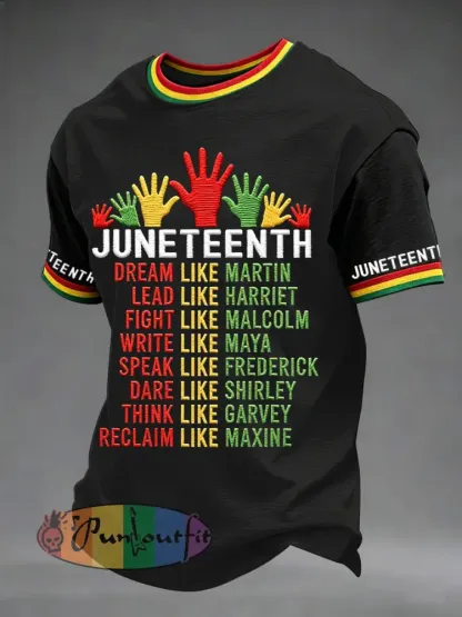 Men’s Juneteenth Print Tee