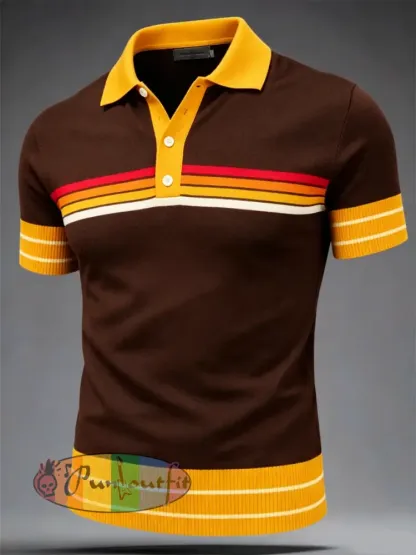 Men’s Lemon Roses Music Lover Printed polo shirt - As picture · S