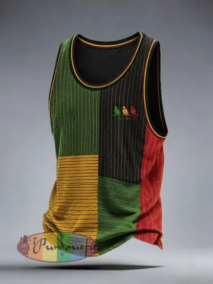 Men’s Reggae Tank Top - As picture · S