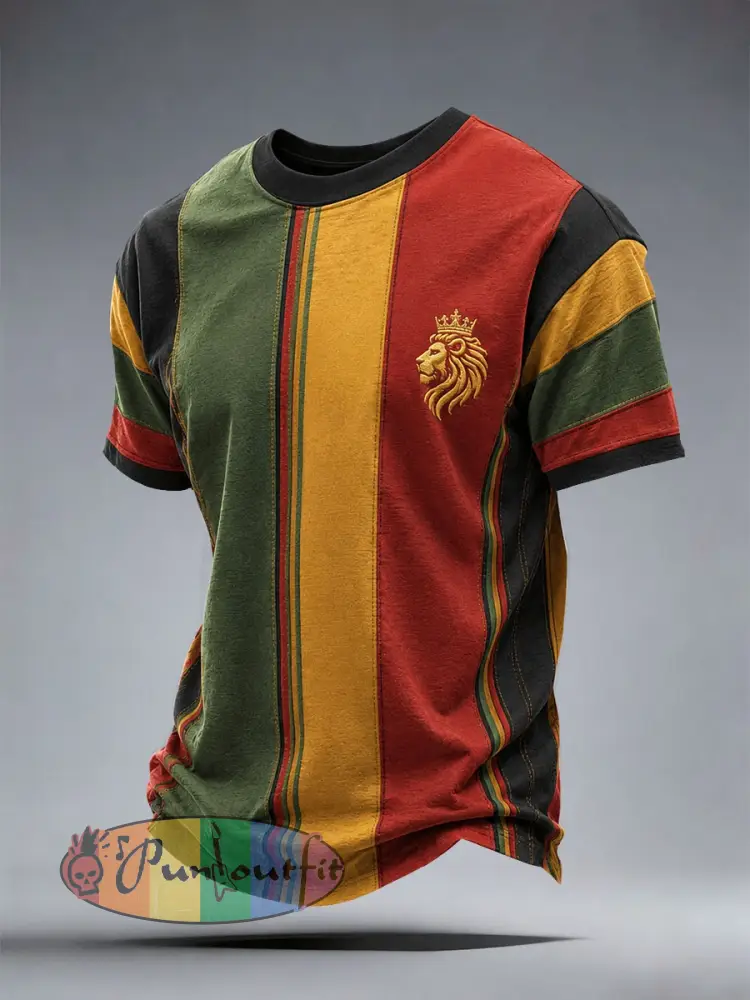 Men’s Reggae T-Shirt - As picture · S