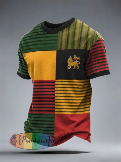 Men’s Reggae T-Shirt - As picture · S