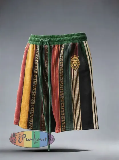 Men’s Reggae Shorts - As picture · S