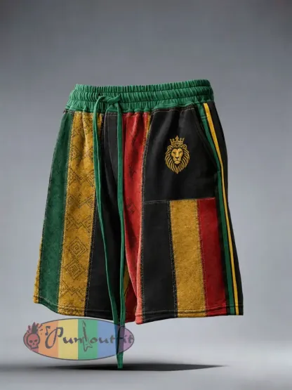 Men’s Reggae Shorts - As picture · S