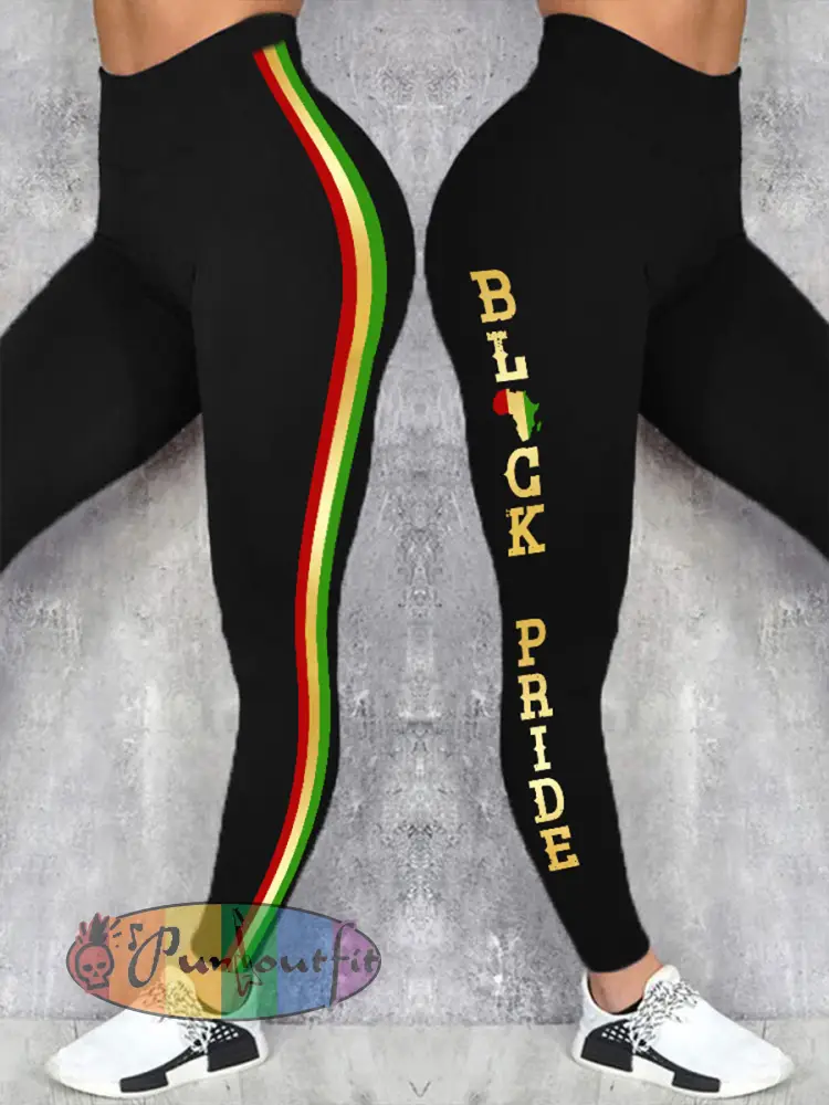 Women’s Black Pride Bottoms - Black · S