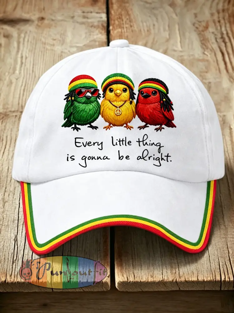 Unisex Reggae Music Hat - White · ONE