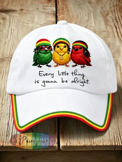 Unisex Reggae Music Hat - White · ONE
