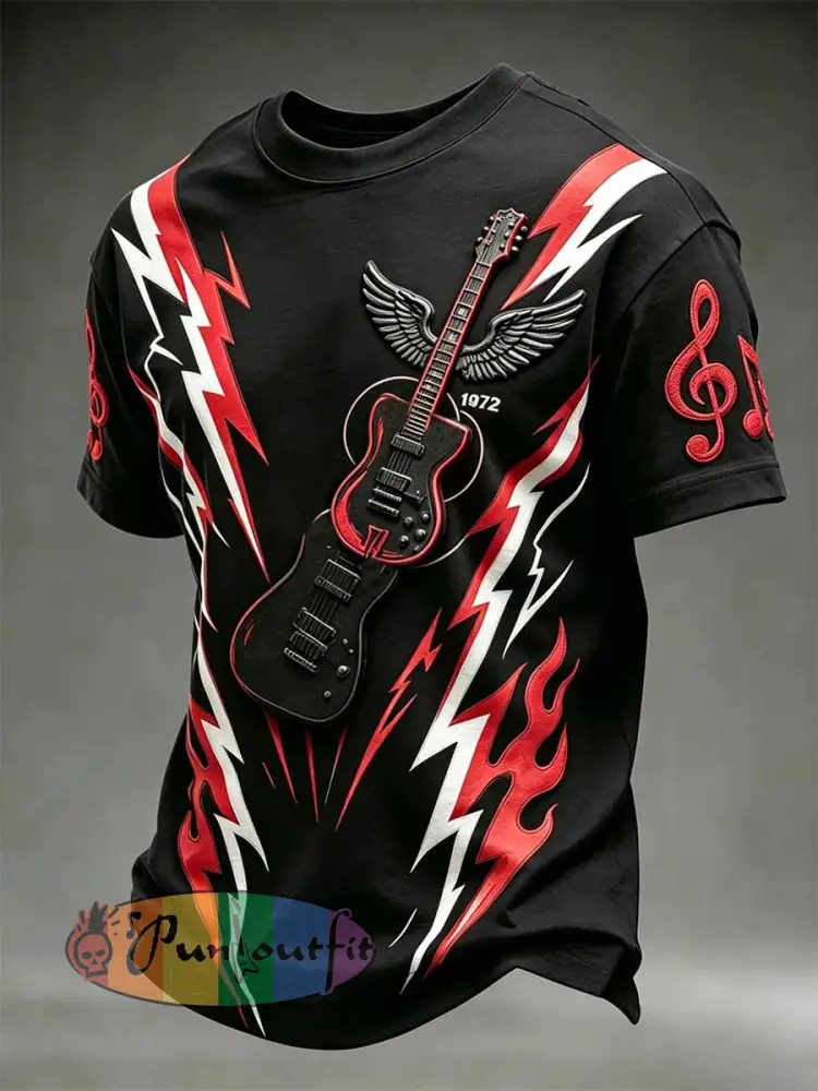 Men’s Vintage Van Halen Band Graphic T-Shirt - As picture · S
