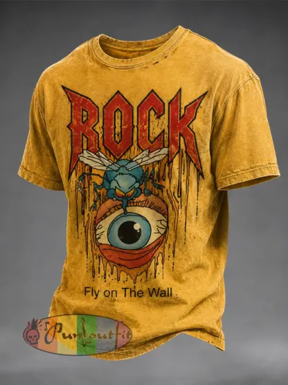 Vintage Graphic T-Shirt Retro Music Tee - As picture · S