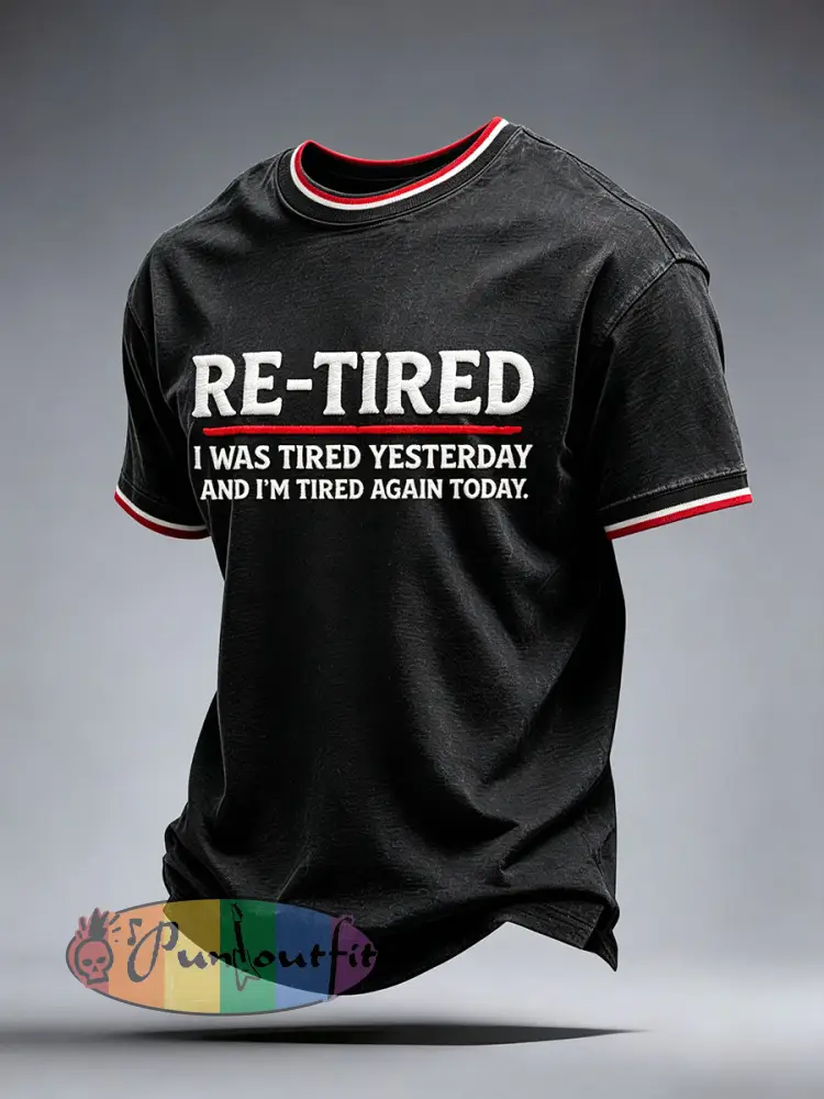 Men’s Retired T-Shirt - Black · S