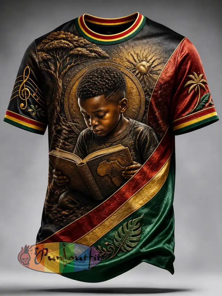 Men’s Reggae Short Sleeves T-Shirt - A · S