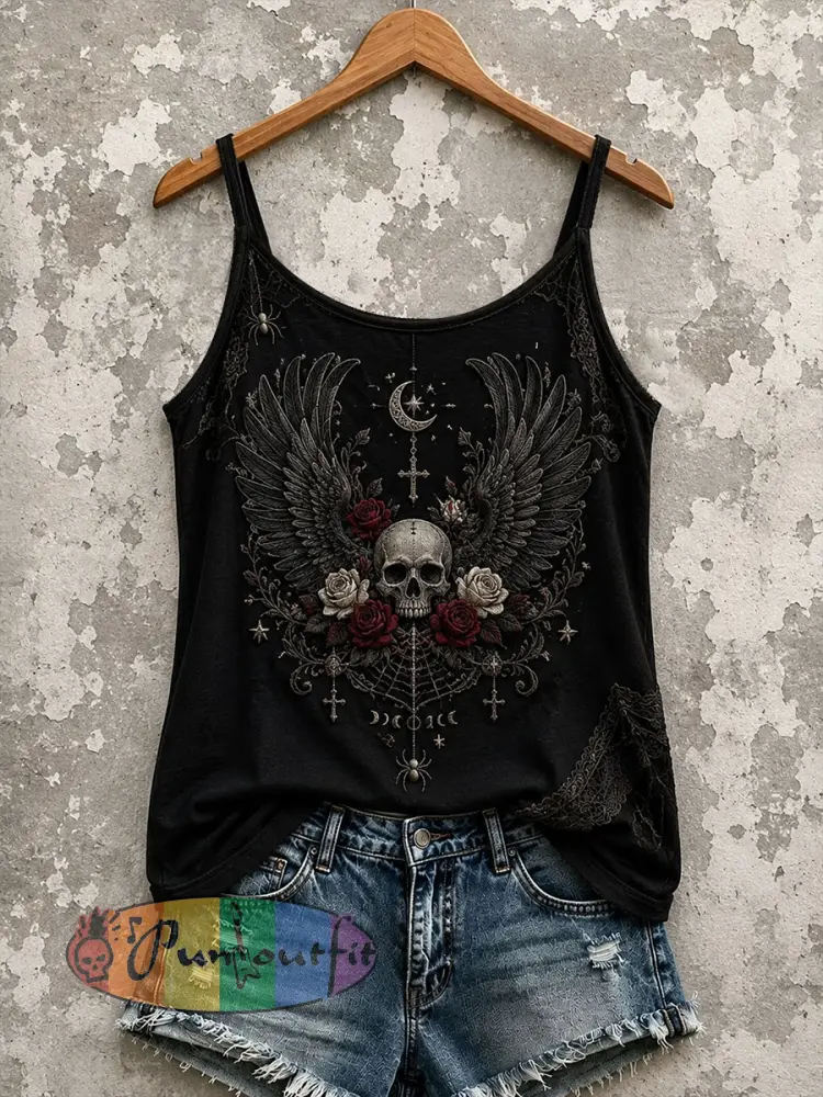 Women’s Gothic Tank Top - Black · S