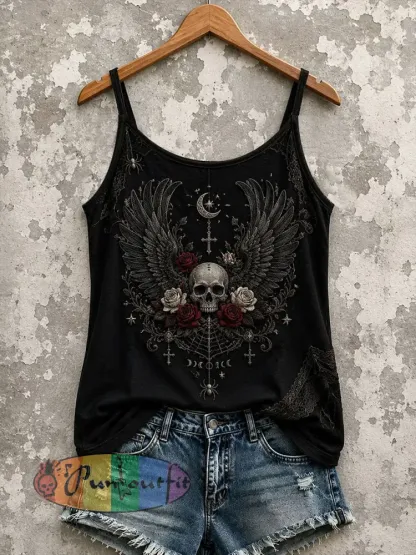Women’s Gothic Tank Top - Black · S