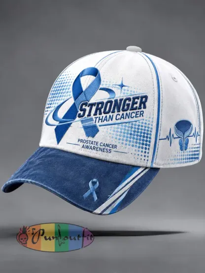 Men’s Prostate Cancer Prevention Promotional Casual Hat - As picture · ONE