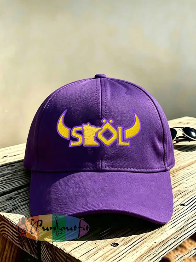 Unisex SKOL Hat - Purple · ONE