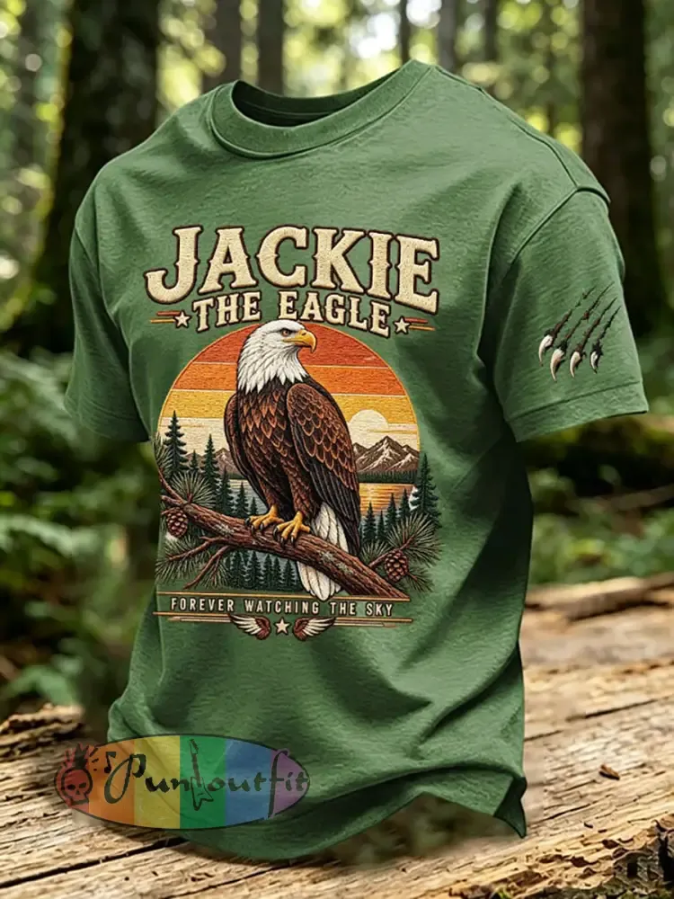 Men’s Forever Over Big Bear Fly Free Jackie Print T-shirt