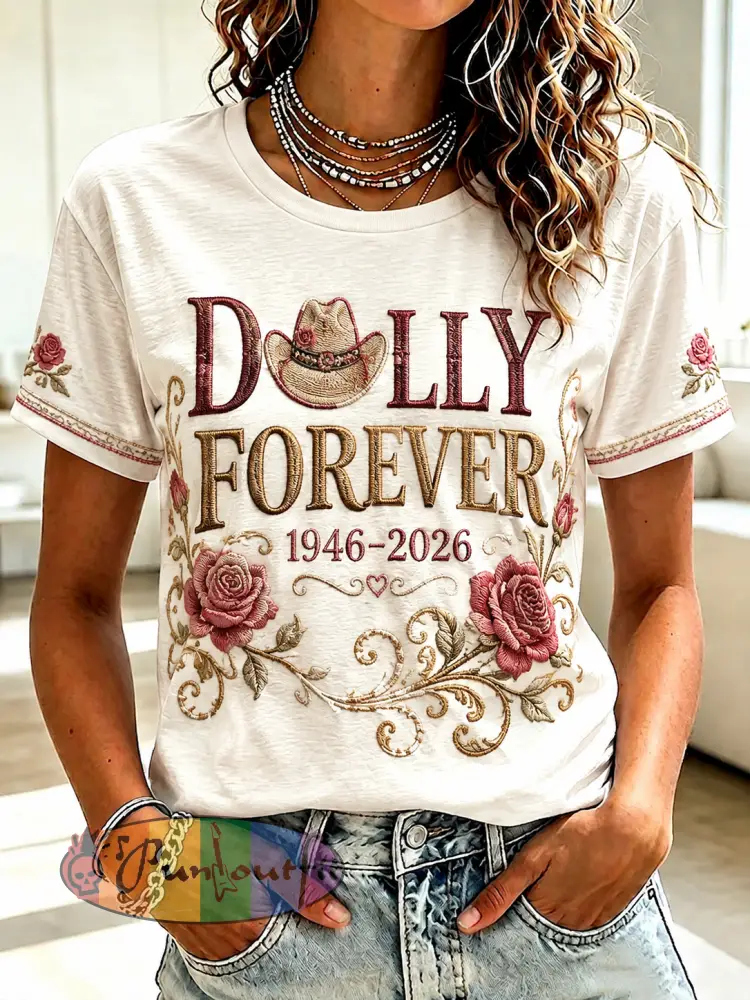 Women’s FOREVER Printed T-shirt - As picture · S