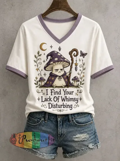 Women’s I Find Your Lack Of Whimsy Disturbing T-shirt - Creamy-White · S