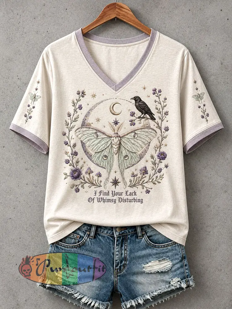 Women’s I Find Your Lack Of Whimsy Disturbing T-shirt - Creamy-White · S