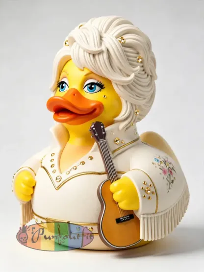 Funny Country Music Lover Queen of Country Duck Ornament (Pre-order) As picture · ONE