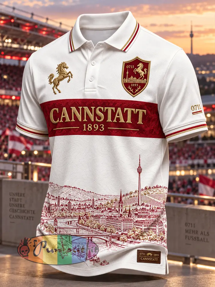 Men’s Vfb Stuttgart Polo Shirt - A · S