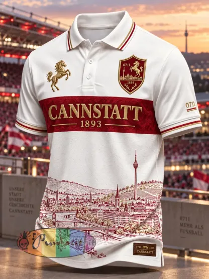 Men’s Vfb Stuttgart Polo Shirt - A · S