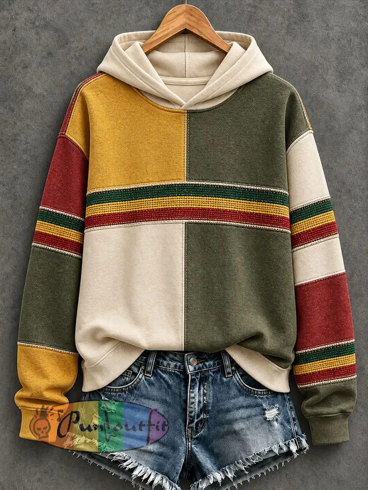 Women’s Reggae Inspired Hoodie - As picture · S