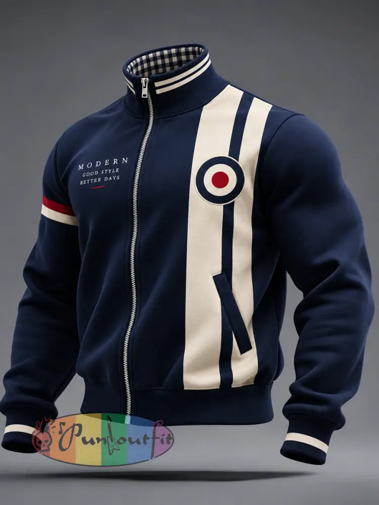 Men’s Mods Culture UK Music Lover Printed top - As picture · S