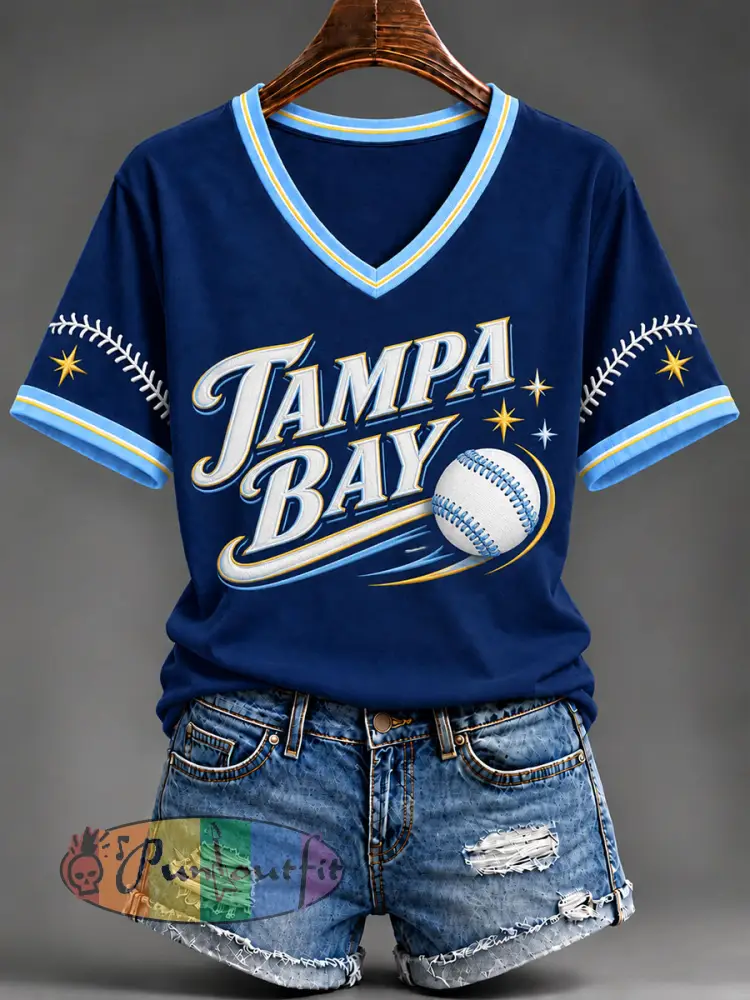 Women’s Gift For Baseball Fans Casual Short-Sleeved T-Shirt - As picture · S