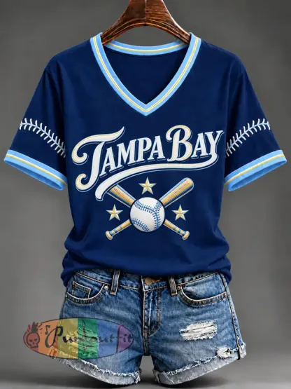Women’s Gift For Baseball Fans Casual Short-Sleeved T-Shirt - As picture · S
