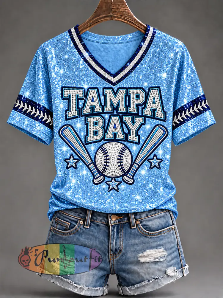 Women’s Gift For Baseball Fans Casual Short-Sleeved T-Shirt - As picture · S
