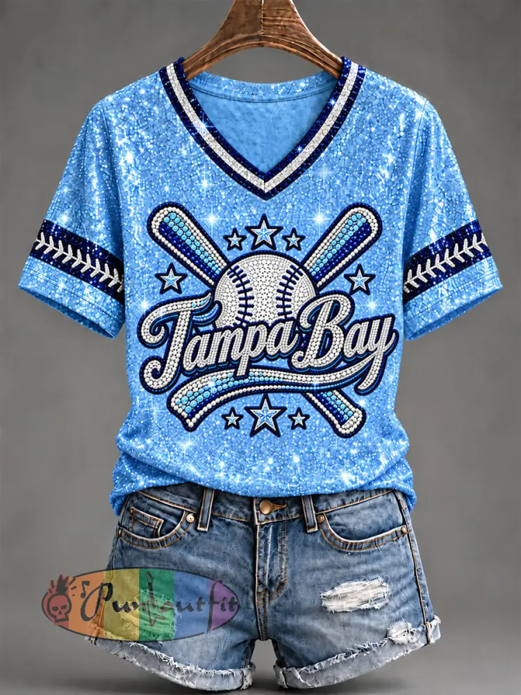 Women’s Gift For Baseball Fans Casual Short-Sleeved T-Shirt - As picture · S