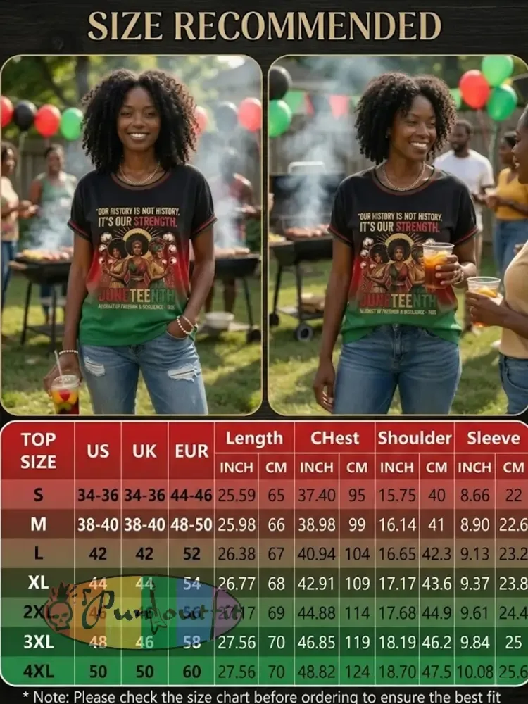 Women’s Retro June Festival Gradient Casual T-Shirt
