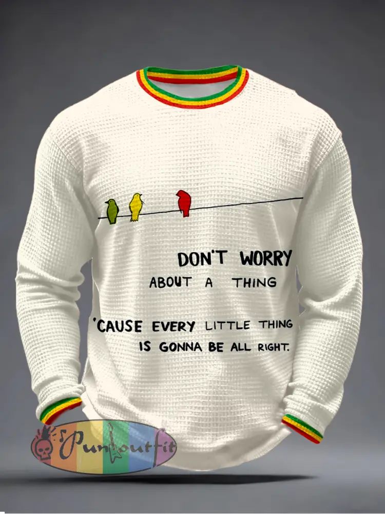 Women's Reggae Music Inspired Print V-Neck T-Shirt