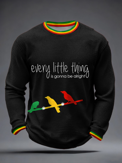 Men's Every Little Thing Is Gonna Be Alright Print T-Shirt