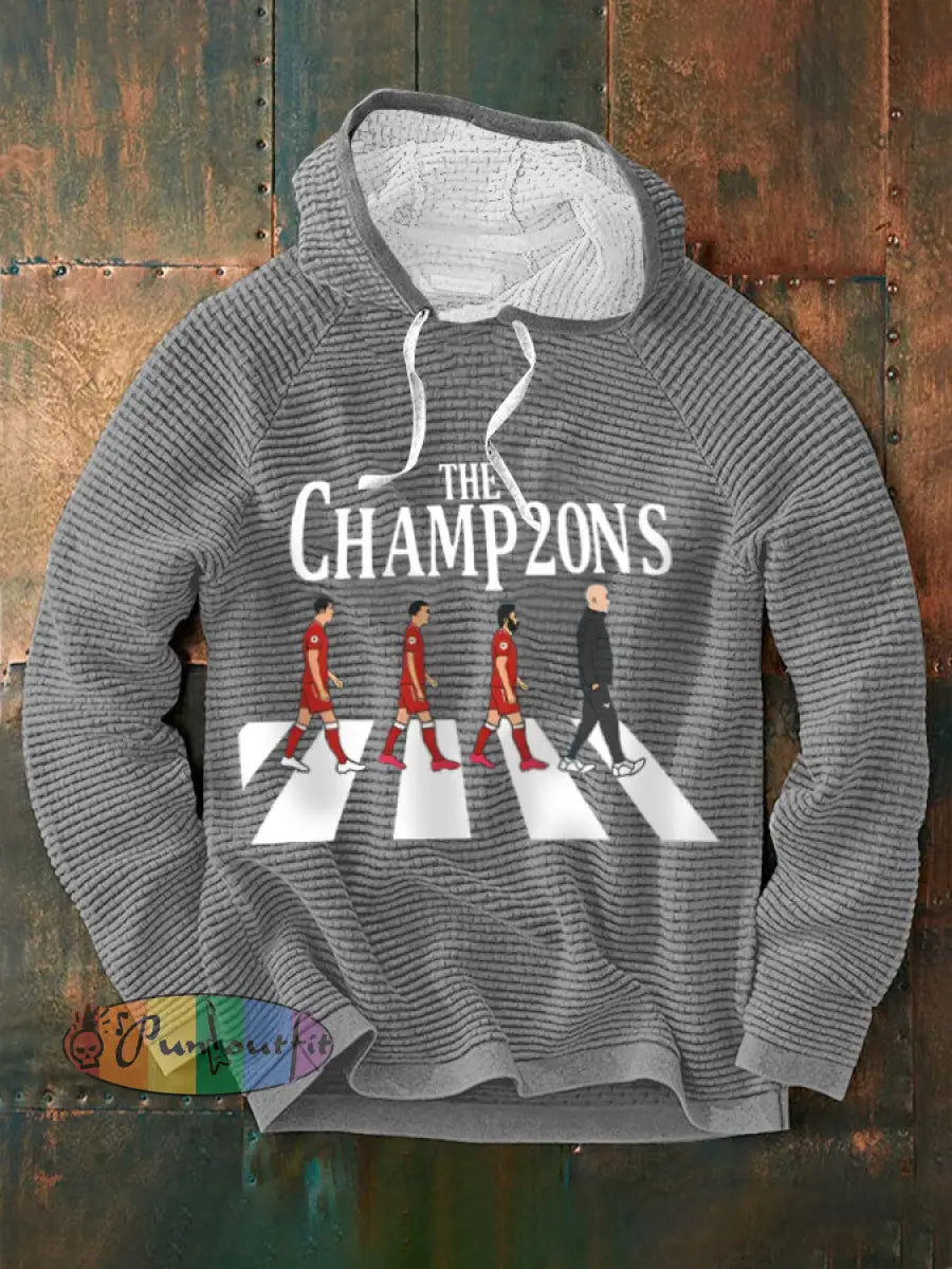 Men’s 2025 Champion Hoodies Gray / S