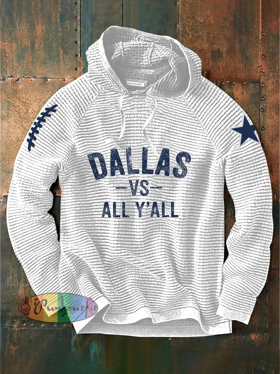 Men’s American football hooded sweatshirt Off White / S