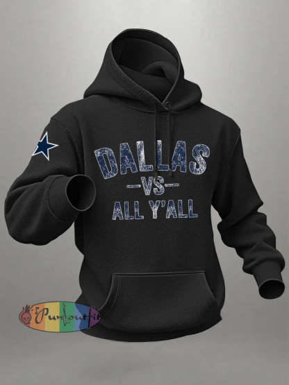 Men’s American Football Hoodie Black / S