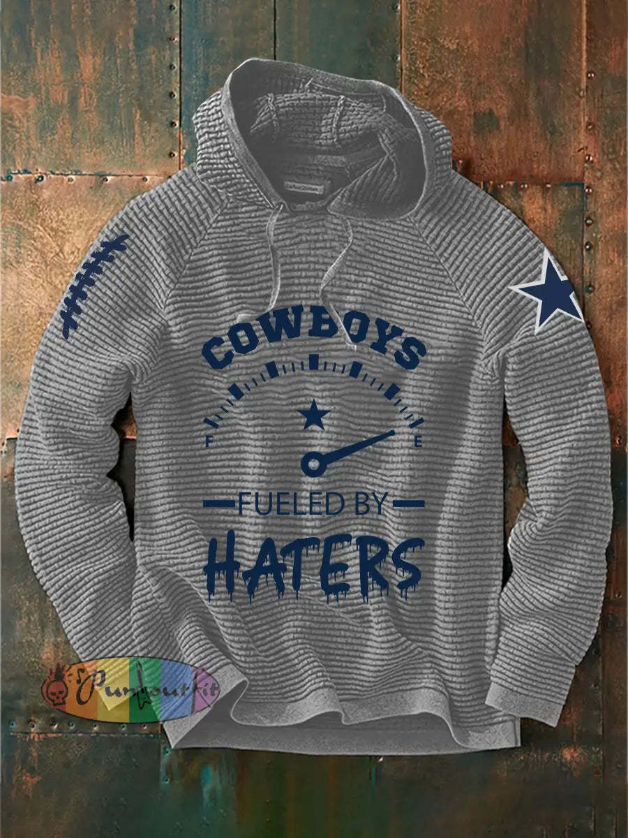 Men’s American Football Hoodie Gray / S