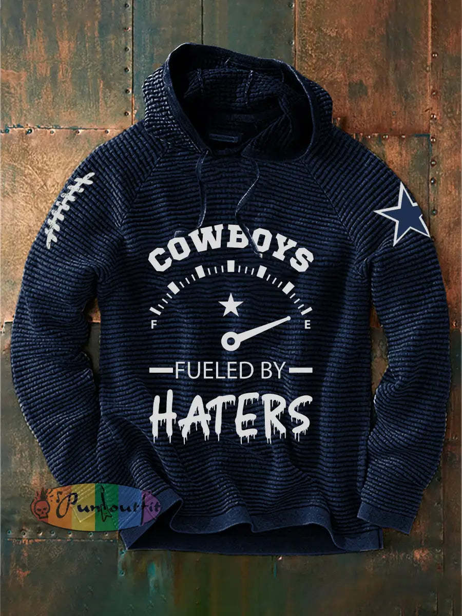 Men’s American Football Hoodie Navy Blue / S