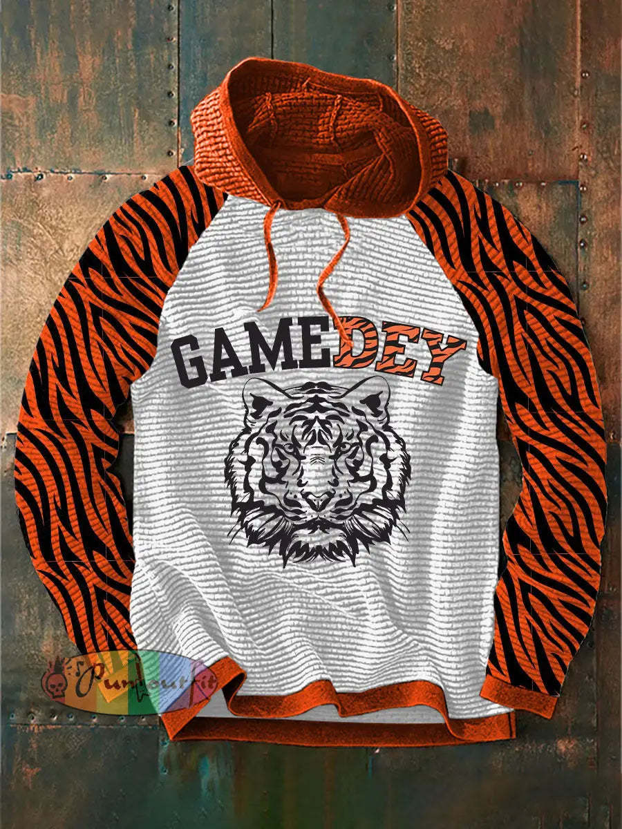 Men’s American Football Hoodie White / S