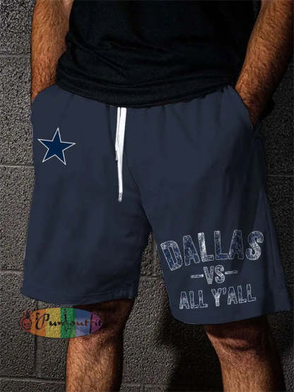 Men’s American football shorts Navy Blue / S