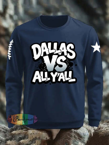 Men’s American Football Sweatshirt Dark Blue / S