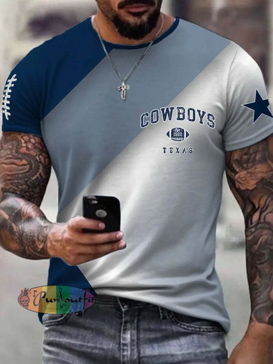 Men’s American Football T-shirt As picture / S