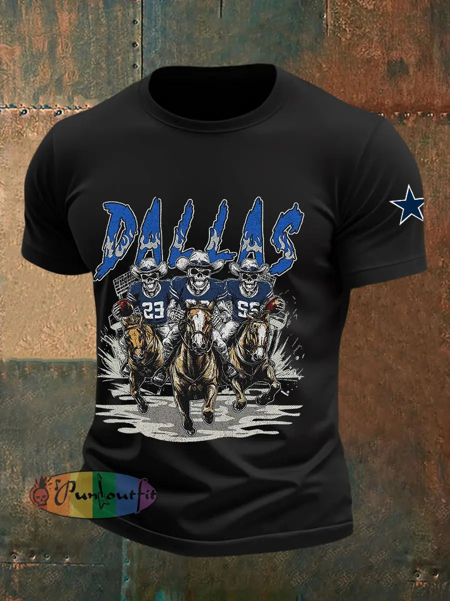 Men’s American Football T-shirt Black / S