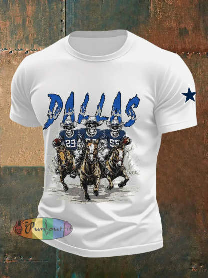 Men’s American Football T-shirt White / S