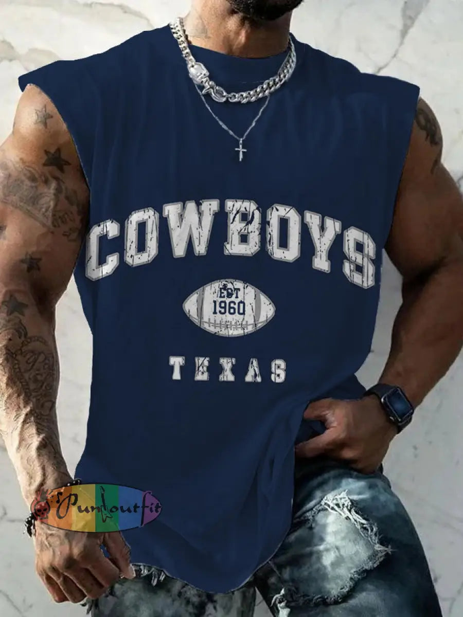 Men’s American football vest Dark Blue / S