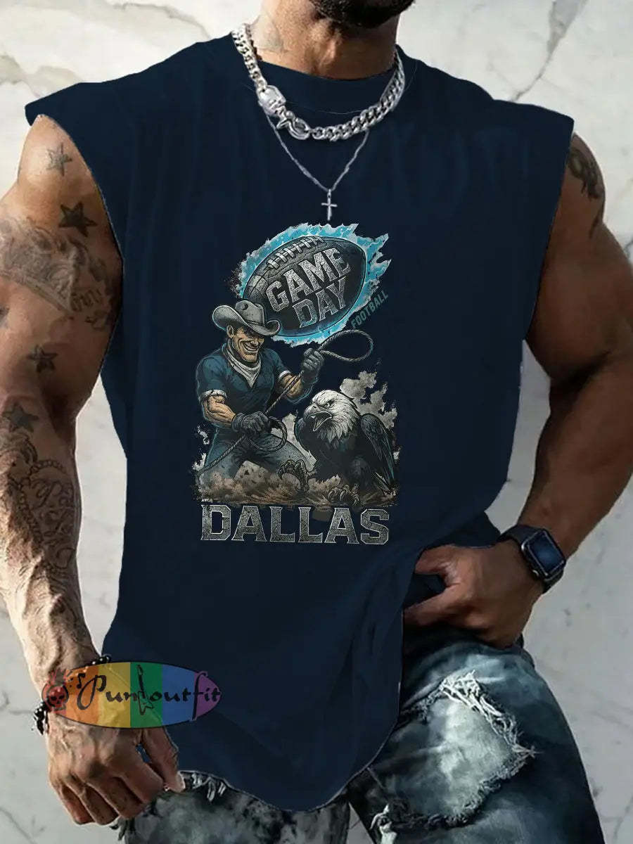 Men’s American football vest Navy Blue / S